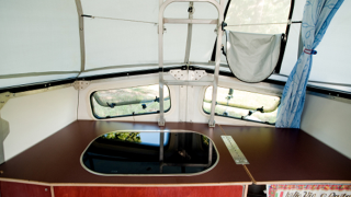 Illustration for article titled Former Nasa Architect Now Builds Topsy-Turvey Camping Trailers